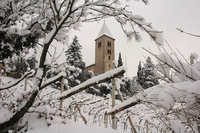 St. Jakob Kirche im Winter