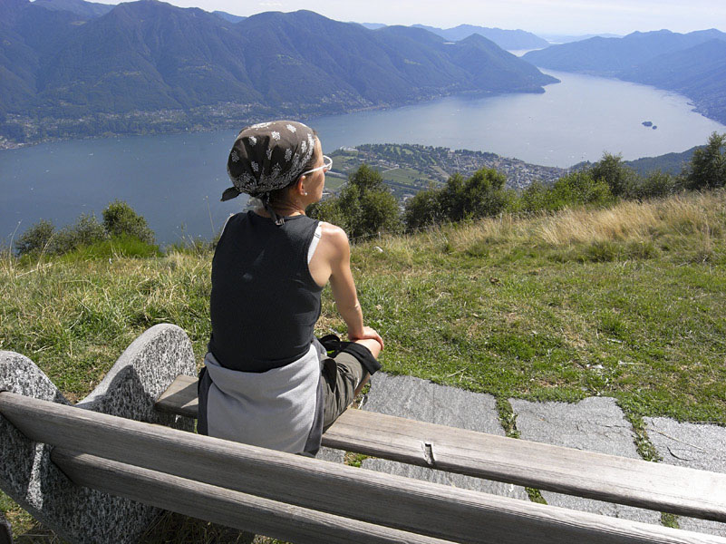 Wanderung Cardada Cimetta Lago Maggiore
