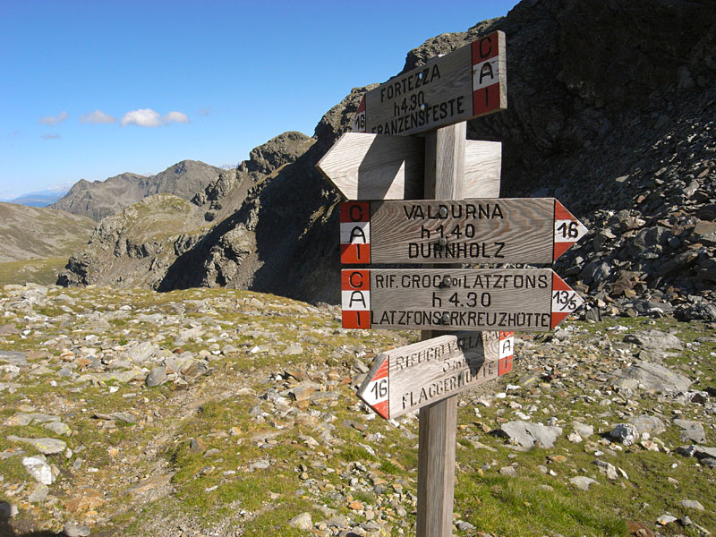 Wanderwege in den Dolomiten