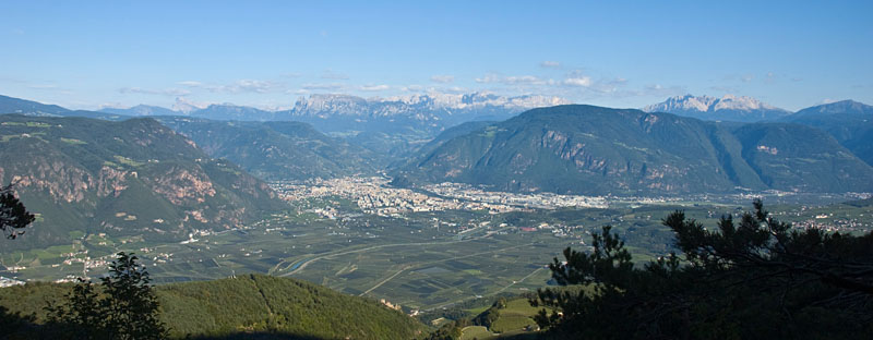 Bergpanorama in Südtirol