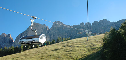 Sessellift Paolina am Rosengarten