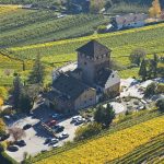 Schloss Hotel Korb von oben gesehen