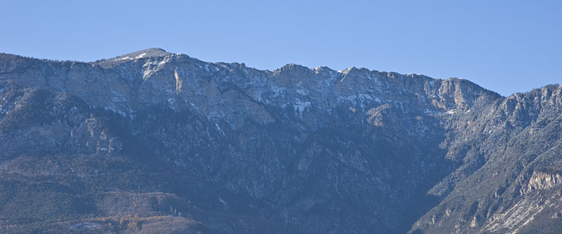 Bergpanorama von Castelfeder aus