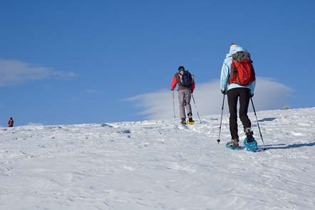 Schneeschuhwanderung auf der Villanderer Alm