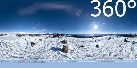 360° Foto Stoanerne Mandln im Winter