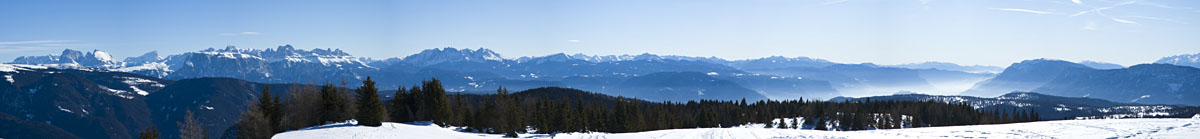 Panorama Dolomiten Unterland