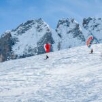 Marmolada, Marmolata, Speedriding, Winter, inverno, weiße Jahreszeit, winter