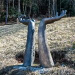 Kunst, Künstlerin Sieglinde Tatz-Borgogno, Skulptur, Skulpturengarten Buchholz