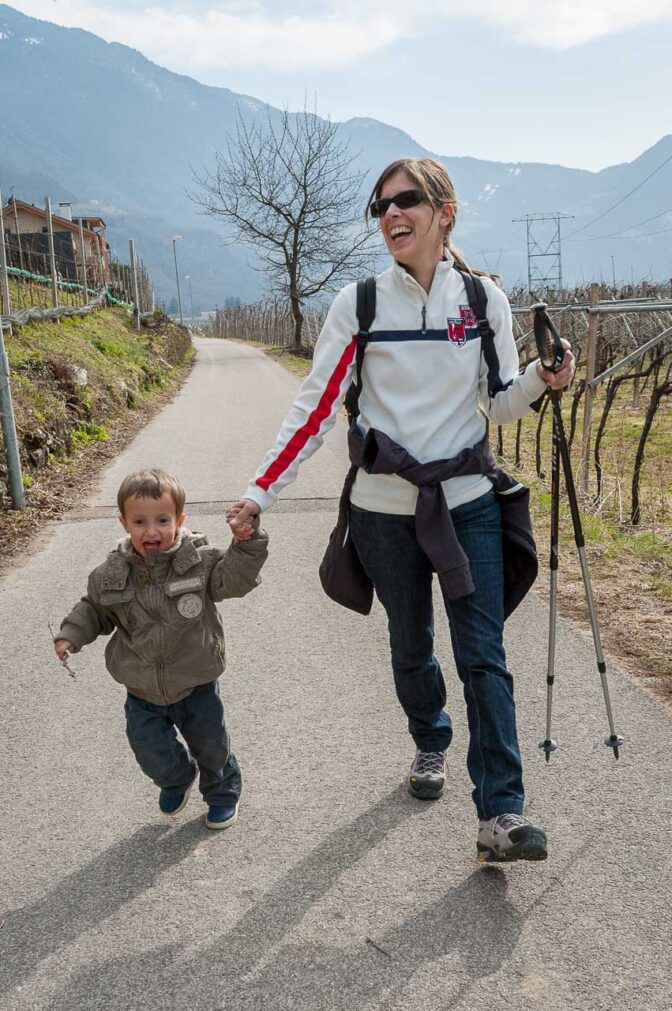 Laurin mit Mama Stefanie