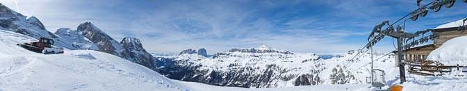 360° Rundumblick auf der Marmolada (Rifugio Pian dei Fiacconi) 360° Rundumblick auf der Marmolada (Rifugio Pian dei Fiacconi)