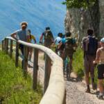 Alter Ponale Weg, Mountainbike, Sentiero del Ponale, wandern