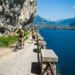 Alter Ponale Weg, Bike, Gardameer, Gardasee, Mountainbike, Rad fahren, Sentiero del Ponale