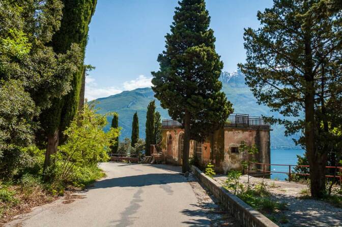 Belvedere über dem Gardasee