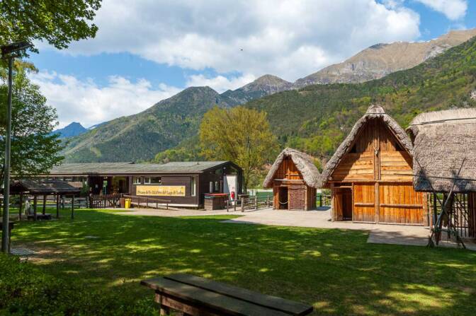 Das Pfahlbaumuseum am Ledrosee