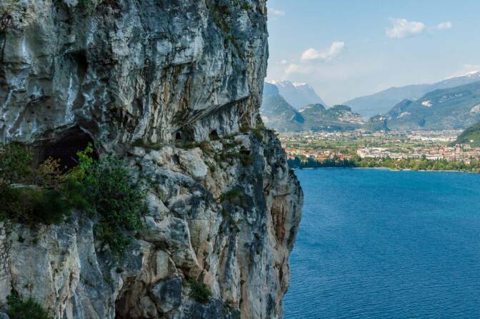 Alter Ponale Weg, Gardameer, Gardasee, Riva del Garda, Sentiero del Ponale