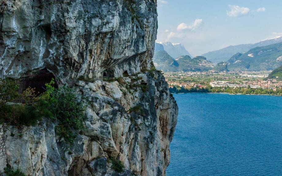Alter Ponale Weg, Gardameer, Gardasee, Riva del Garda, Sentiero del Ponale