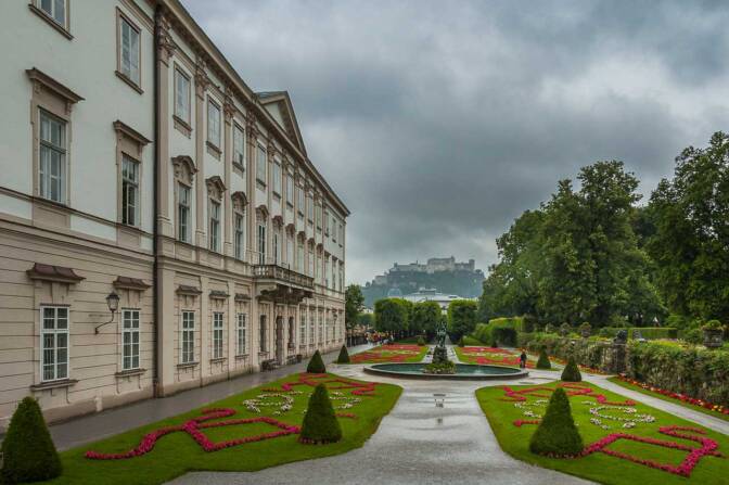 Schloss Mirabell mit Garten