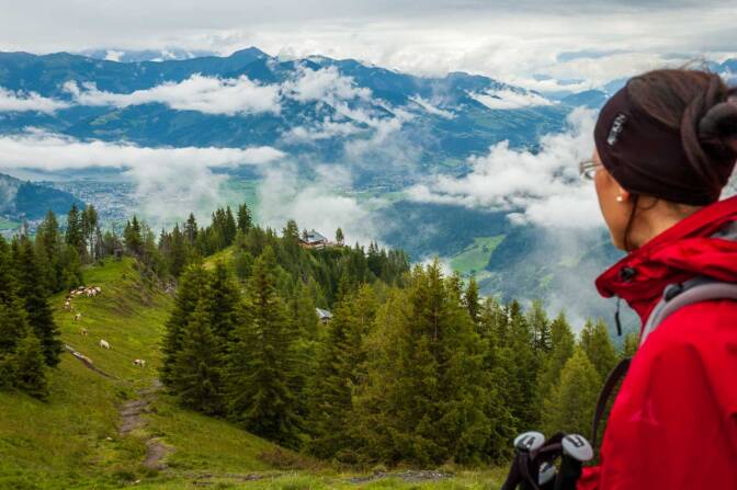 Auf dem Weg zum Fuße des Kitzsteinhorns – Aufstieg zur Dreiwaller-Höhe