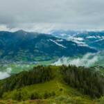 Ausblick vom Alexander-Enzinger-Weg, Maiskogel, Salzachtal, Zeller See