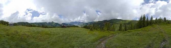 360° Rundumblick bei der Rupertihütte