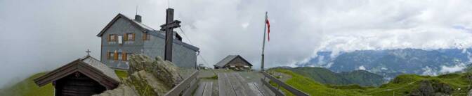 360° Foto am Gipfel des Hundstein