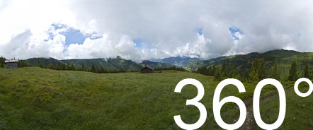 360° Rundumblick bei der Rupertihütte