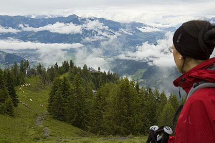 Auf den Weg zum Fuße des Kitzsteinhorns - Aufsteig zur Dreiwaller-Höhe