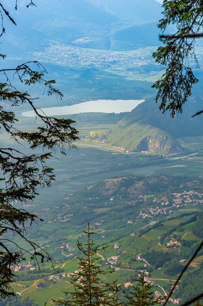 Blick zum Kalterer See