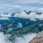 Catinaccio, Karererpass, Rosengarten, Rosengartengruppe, Wolke, Wolken