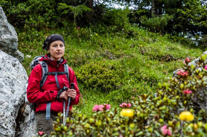 Endlich haben wir das felsige Gelände hinter uns gelassen.
