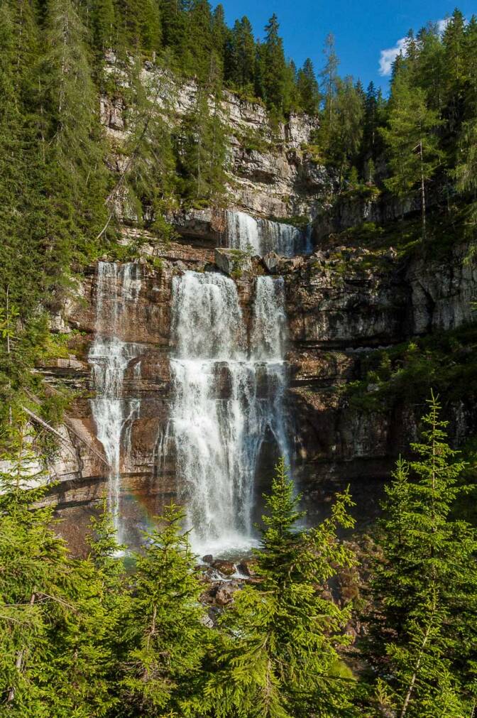 Cascate Medie (die mittleren Wasserfälle)