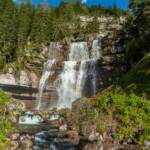 Sacra di Vallesinella, Vallesinella Wasserfälle, Wasserfall