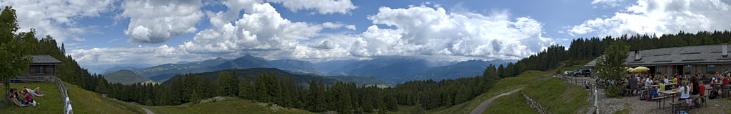 Panorama von der Trudener Hornalm