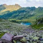 Bergsteig, Lago delle Stellune, Lagorai, Lagoraikette, Lagorei, Lagoreikette