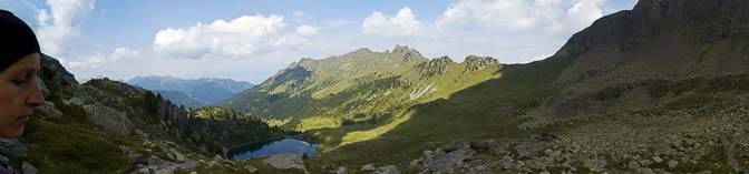Über dem Lago delle Stellune