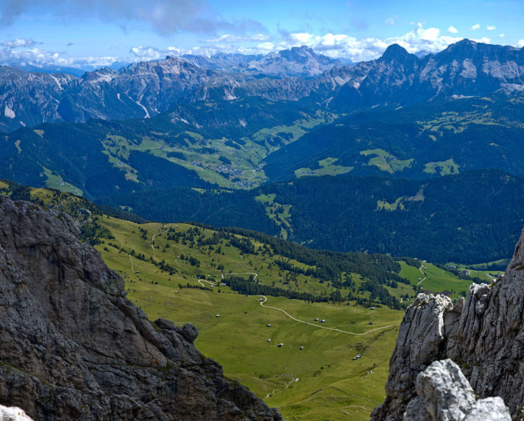 Panorama Peitlerwiesen