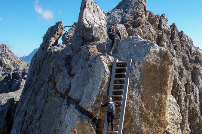 Klettersteig Alta Via Bepi Zac