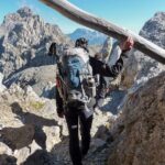 Auf dem Alta Via Bepi Zac