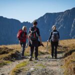 Wandern auf dem Höhenweg Alta Via Bepi Zac