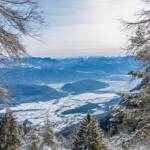 Bolzano e dintorni, Caldaro, Gewässer, Kalterer See, Kalterersee, Kaltern, Leuchtenburg, Mitterberg, Penegal, See, South dell’Alto Adige, Süden Südtirol, Süden Südtirols, Südtirols Süden, Winter, inverno, lago, lake, wandern, weiße Jahreszeit, winter