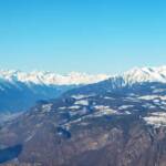 Berg, Berge, Catinaccio, Corno Bianco, Corno nero, Dolomiten, Gantkofel, Gantkofel Ausblick, Latemar, Macaion, Marmolada, Marmolata, Panoramaaufnahme, Rosengarten, Rosengartengruppe, Schnee, Schwarzhorn, Weisshorn, Weißhorn, Winter, inverno, weiße Jahreszeit, winter