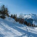 Schneeschuhwandern, Tramin Tal, Traminer Alm