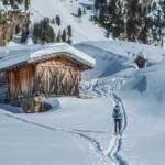 Schneeschuhwandern, Tramin Tal, Traminer Alm