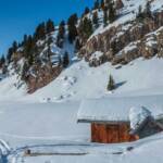 Schneeschuhwandern, Tramin Tal, Traminer Alm