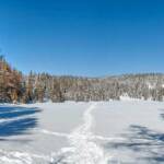 Felixer Weiher, Schnee, Tret See