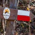 Hinweisschild, Keschtnweg, Markierung, Schild, Wandermarkierung, Wanderschild, Wanderweg, Wanderwegmarkierung, Wanderwegweiser, Weg, Wegmarkierung, Wegweiser, cammino, sentiero, wandern, way