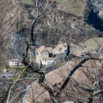 Bilderburg, Burg, Burg Runkelstein, Frühjahr, Frühling, Schloss Runkelstein, Vogelperspektive, castello