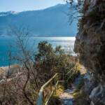 Gardameer, Gardasee, Geländer, See, Steig, Wanderweg, lago, lake, sentiero