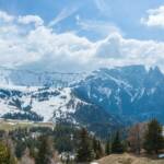 Berg, Berge, Euringer, Frühjahr, Frühling, Santner, Schlern, Schlerngebiet, Schlernmassiv, Schlernspitzen, Schnee, Sciliar
