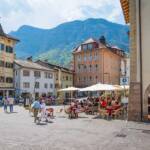 BZ, Caldaro, Dorfzentrum, Italien, Kaltern, Marktplatz